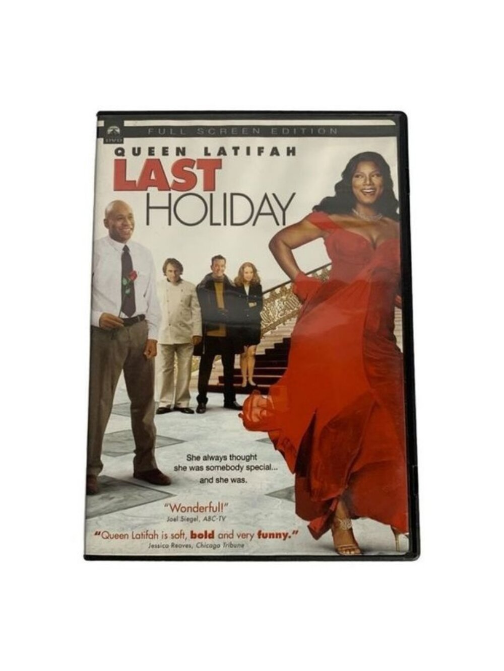 Last Holiday DVD 2006 Queen Latifah LL Cool J Full Screen Edition Paramount PG13